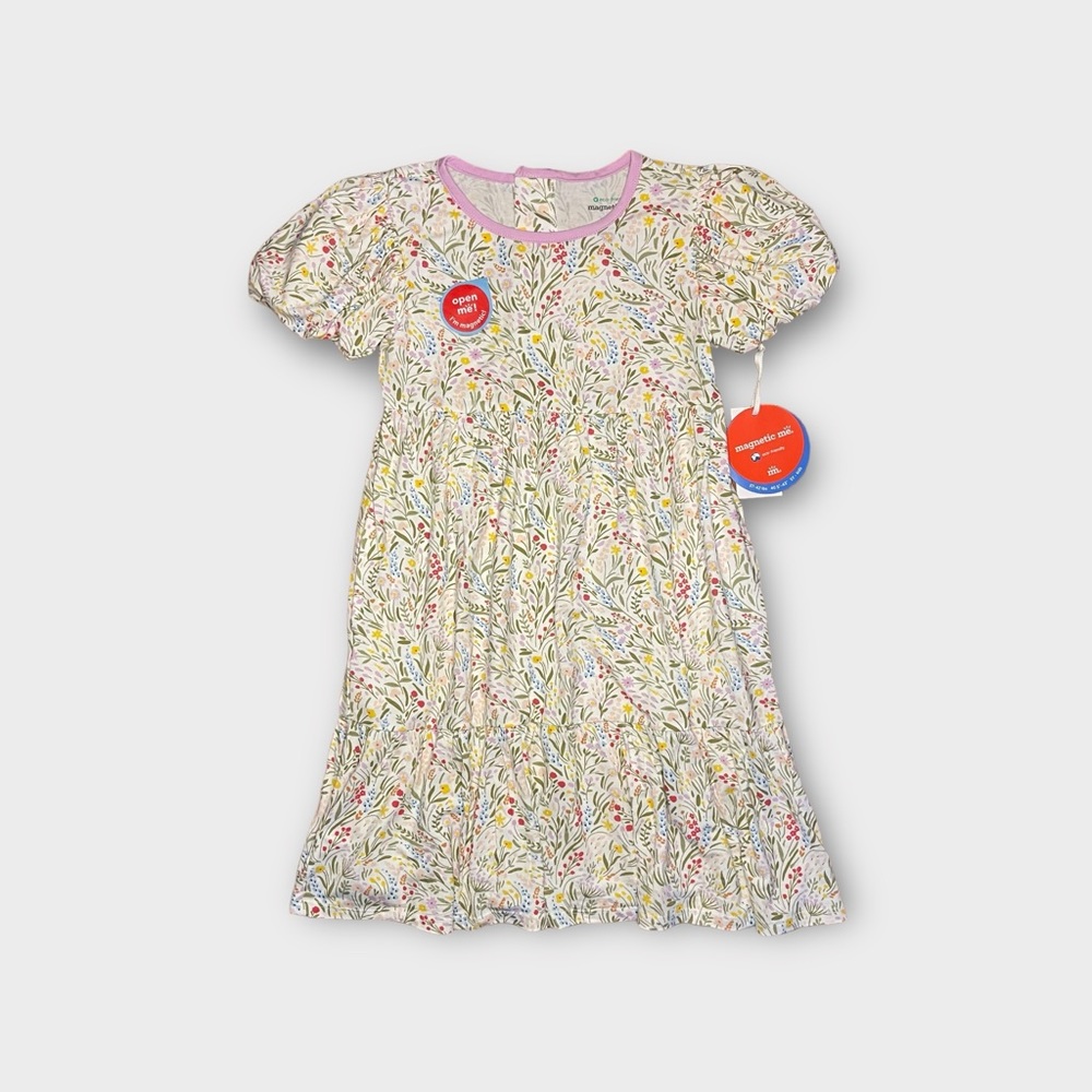 Magnetic Me Ashleigh Floral Vine Modal Dress